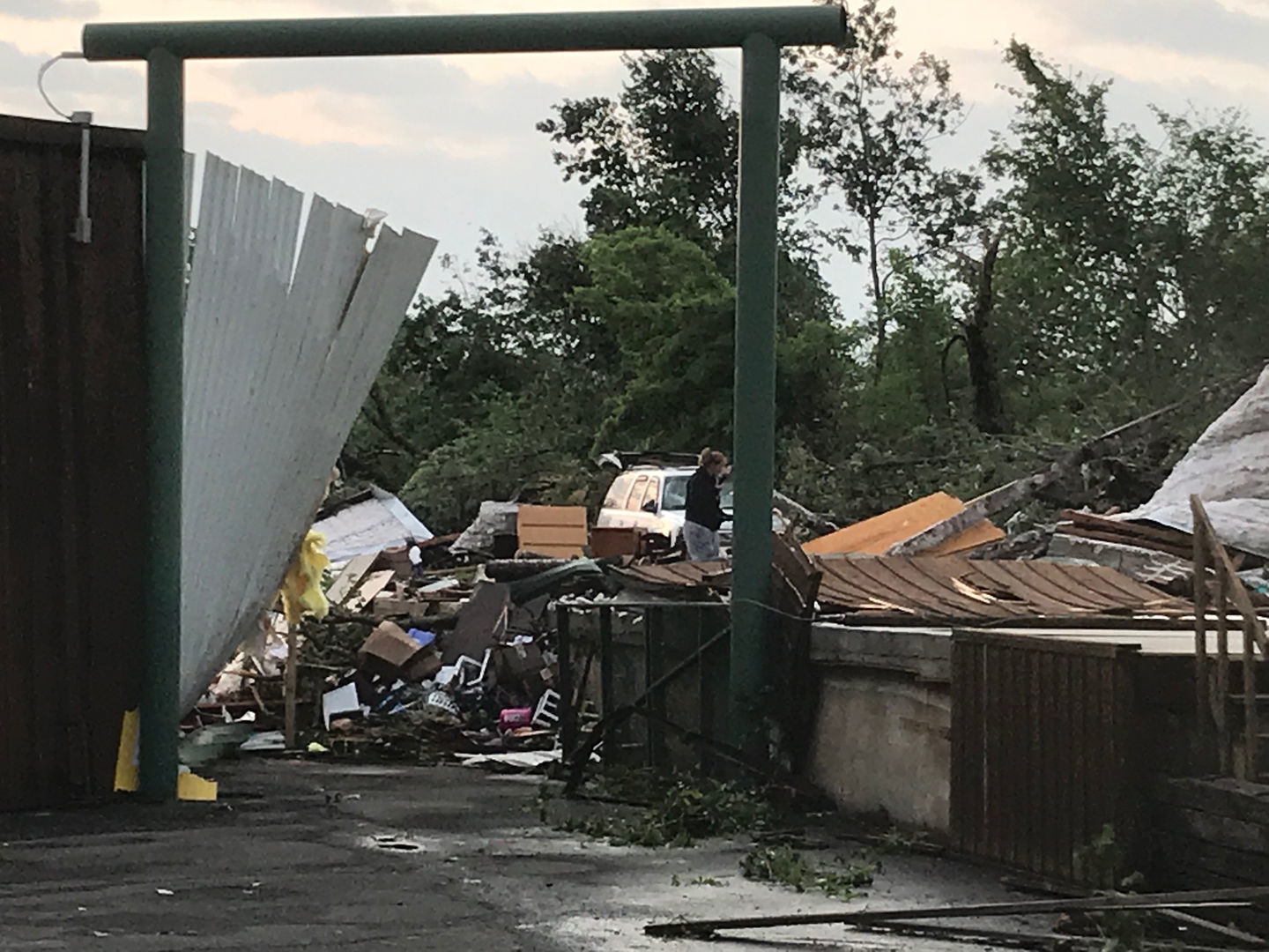 Peggs storm damage